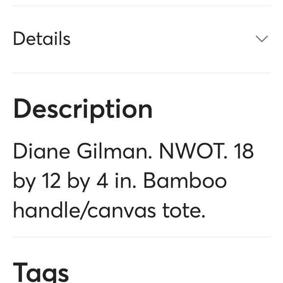 Diane Gilman! Vintage Cheetah!,Large Tote Bag - Picture 8 of 8